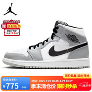 Jordan籃球鞋男子小迪奧AJ 1喬丹JORDAN 1運(yùn)動(dòng)鞋554724-092淺煙灰42.5