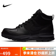 耐克NIKE運動(dòng)休閑鞋男子短靴MANOA運動(dòng)鞋456975-001黑40