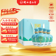 衡水老白干手釀禮盒 老白干香型白酒 42度 500ml*4瓶整箱裝 純糧釀造口糧酒