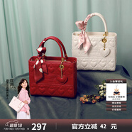 紐芝蘭（NUCELLE）戴妃包包女款2025年最新手提包大容量單肩斜挎新娘結(jié)婚包生日禮物