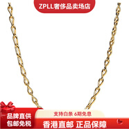 潘多拉（PANDORA）潘多拉十字鏈造型設計合金鍍銀鍍金銅項鏈女款金色 金色 F