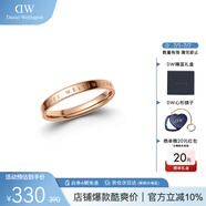 丹尼爾惠靈頓（DanielWellington）dw戒指女時(shí)尚首飾玫瑰金情侶對(duì)戒生日禮物送女友DW00400016