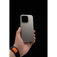 AIUV適用iPhone15promax新款光柵手機(jī)保護(hù)殼蘋果15pro淬煉煉磁吸 光柵鈦原色 iPhone15Pro