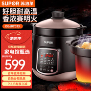 蘇泊爾（SUPOR）電燉鍋多功能家用大容量電燉盅養(yǎng)生鍋 煲湯鍋煮粥鍋老火靚湯熾陶內(nèi)膽 蘇泊爾電燉鍋DG60YC13 6L