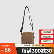 探路者（TOREAD）單肩包秋冬休閑日常包戶外搖粒絨挎包運(yùn)動(dòng)包男女通用 勵(lì)茶色 均碼