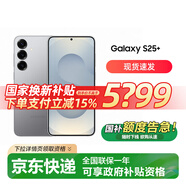 三星【國家補貼】Samsung/三星 Galaxy S25+ SM-S9360 暮河銀 12GB 256GB 官方標配