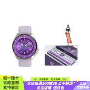 精工（SEIKO）精工商務(wù) 機械機芯 皮革表帶 日韓表 男女同款 紫色表盤 紫色
