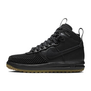耐克（NIKE）Lunarforce1Duckboot高幫板鞋男款黑色 39