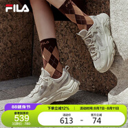 FILA 斐樂官方MARS 1S+女鞋復(fù)古運動鞋2025春夏跑步鞋火星鞋