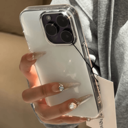 三棲虎極簡(jiǎn)ins奶油手機殼適用iPhone1615promax適用華為vivo小米oppo套 vivoX200ProMini 雙層IMD-單殼