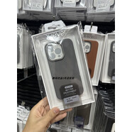 X－Level手機(jī)殼適用于15Pro 16素皮手機(jī)殼防摔全包純色百搭輕奢殼 灰色 不退換/介意勿拍 iPhone 15 Pro