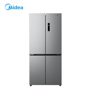 美的（Midea）545十字對開雙開四開門大容量風冷無霜一級能效雙變頻超薄變溫家用電冰箱MR-545WSPZE