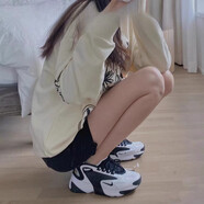 耐克（NIKE）Nike Zoom 2K黑白熊貓復(fù)古男女情侶休閑老爹鞋跑鞋AO0269-101 AO0354-100黑白現(xiàn)貨 37.5 假的吃掉