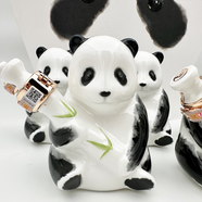 五糧液黑白熊貓造型酒禮盒 5只小熊貓五糧液 52度 125mL 5瓶