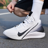 耐克（NIKE） 男鞋籃球鞋 2025夏新款G.T. JUMP運(yùn)動(dòng)鞋緩震戶外實(shí)戰(zhàn)耐磨籃球鞋 【實(shí)戰(zhàn)】G.T. JUMP/黑白熱推 41 (內(nèi)長260mm)