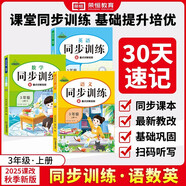 【榮恒】2025秋最新小學(xué)同步訓(xùn)練三年級上冊語文數(shù)學(xué)英語全3冊人教版同步練習冊 一課一練課時提優(yōu)作業(yè)專項練習題 課課練53天天練