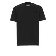 吉爾·桑達(dá)（Jil Sander）純黑色棉質(zhì)短袖T恤男基礎(chǔ)款百搭休閑舒適潮流打底衫25夏季新款 Black 均碼 |M