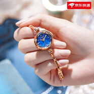 JULIUS;JL;聚利時(shí)女表閃耀水鉆時(shí)尚纖細手鏈手表石英學(xué)生氣質(zhì)女878 D款-深邃藍