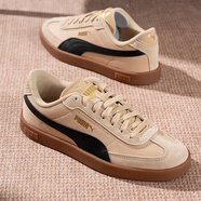 彪馬（PUMA）板鞋男鞋女鞋 2025夏季新款低幫運(yùn)動鞋輕便透氣情侶鞋休閑鞋板鞋 404428-02/松砂色-黑色 40