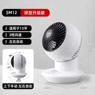 愛麗思（IRIS）辦公室桌面臺式空氣循環(huán)扇電風(fēng)扇愛麗絲家用遙控小風(fēng)扇 SM12[升級基礎(chǔ)款-自動(dòng)搖頭上下