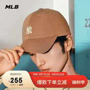 MLB棒球帽子夏季【明星虞書(shū)欣同款】鴨舌帽軟頂送禮3ACP7701N-50BGD