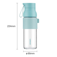 樂(lè)扣樂(lè)扣（LOCK&LOCK）水滴玻璃杯 【500mL】清水藍(lán)_LLG594BLU