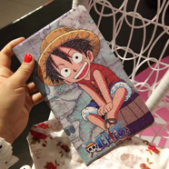 三星（SAMSUNG）適用三星t705c保護套Galaxy tab s保護殼sm-t700平板電腦皮套tabs全包防摔軟殼smt705cx卡通可愛(ài)外 地圖路飛 三星T700/T705C (8.4英寸)