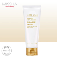 謎尚（MISSHA）水清顏蝸牛修護禮盒柔膚水乳液面霜洗面奶套裝女補水保濕化妝品 蝸牛修護潔面泡沫100ml