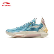 李寧（LI-NING）JB3 關愛丨籃球鞋男鞋2025新款耐磨比賽運動鞋-13 浪花藍/乳白色 42
