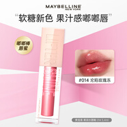 美寶蓮（MAYBELLINE）嘟嘟棒唇釉口紅豐盈滋潤水潤精華持久不易脫色不沾杯唇蜜節(jié)日禮物 014淪陷玫瑰凍