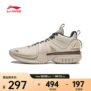 李寧（LI-NING）2024年男子反伍暴風(fēng)2024籃球鞋 ABFU017-4 39.5