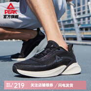 匹克氫彈科技跑鞋輕彈002運(yùn)動(dòng)鞋男士跑步鞋子情侶鞋運(yùn)動(dòng)鞋男 黑色(男款) 42