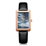 摩紋（Marvin）瑞士摩紋女表莫爾頓系列新品方形手表 M039.52.71.64