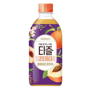 熊津蜜桃味紅茶飲料500ml烏龍茶西柚柚子紅茶果味植物飲品0脂0鈉綠茶