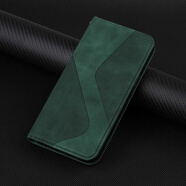 萬浮生適用三星Note20 Ultra翻蓋手機(jī)殼S24錢包皮套S23插卡S25保護(hù)套S21 綠色 三星S6 Edge