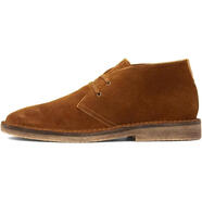 暇步士（Hush Puppies）男士輕便防水 suede 靴舒適緩震休閑工裝靴 Tan 42