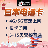 日本電話(huà)卡4G/5G高速流量上網(wǎng)卡沖繩大板北海道東京旅游手機SIM卡 7天 15GB高速流量 贈日本優(yōu)惠券