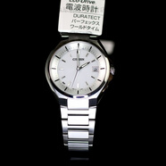 西鐵城（CITIZEN）鈦CB3010-57LEACB3015-53E光能電波男表 CB3010-57A白