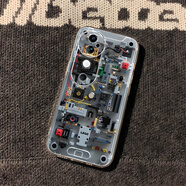 和言電路板vivo S19手機殼透明新全包防摔薄軟硅膠高級男女可愛(ài)套外殼 【膚感升級款】【電路板-透明】 vivo S19