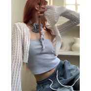 簡(jiǎn)方位高端清倉撿漏特價(jià)剪鏢折扣女裝韓版百搭短款防曬外套薄款外 白色【短款配鏈】 商場(chǎng)優(yōu)質(zhì)版 均碼 S 建議95斤左右