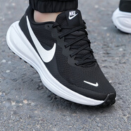 耐克（NIKE）男鞋2025夏季新款REVOLUTION 8休閑鞋運動鞋網(wǎng)面透氣黑白跑步鞋 黑色白HJ9198-003革命者8系列 42
