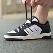 阿迪達(dá)斯（adidas）男鞋 25夏季新款運(yùn)動(dòng)鞋透氣低幫籃球鞋潮流時(shí)尚休閑鞋滑板鞋子男 IH7969/黑白熊貓/現(xiàn)貨速發(fā) 44 (270mm)