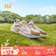 361°361°運動鞋云舒5秋冬季跑鞋透氣網(wǎng)面戶外休閑老爹鞋男672516701-3