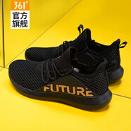 361°女鞋運動(dòng)鞋女透氣網(wǎng)孔2025年夏季網(wǎng)鞋361度女士休閑輕便跑步鞋子 曜石黑/玫瑰金2275 35