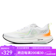 匹克態(tài)極6.0pro春夏網(wǎng)面緩震軟底透氣跑步鞋男鞋專業(yè)競(jìng)速訓(xùn)練運(yùn)動(dòng)鞋女 大白/熒光橙(男款) 44