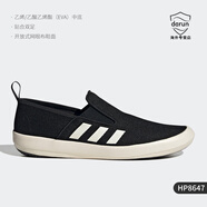 阿迪達斯 （adidas）深藍男子休閑運動(dòng)戶(hù)外輕便舒適帆布板鞋AQ5201 HP8647 40.5