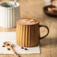 瓷魂歐式咖啡杯 窯變陶瓷杯 陶瓷水杯 陶瓷杯茶杯拿鐵拉花杯350ml