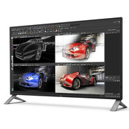 飛利浦（PHILIPS）438P1 43寸顯示器4K高清IPS屏10bit炒股分屏游戲電腦屏幕40 黑色 【438P1】 官方標(biāo)配