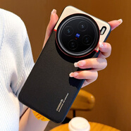 北勾【奢華皮紋】適用vivo x200s手機殼x200promini保護套x100ultra全包防摔個性時尚簡約拼色新款硬殼 【白拼黑】雙色鏡頭丨奢華皮質(zhì)拼色 X200S