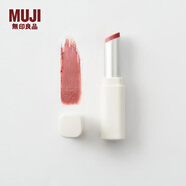 無印良品（MUJI）亮澤唇膏 有色潤唇膏 口紅 101玫瑰棕 3g